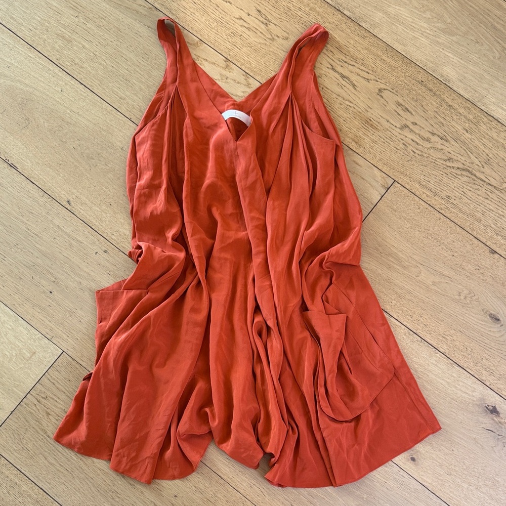 Thakoon Red Jumpsuit